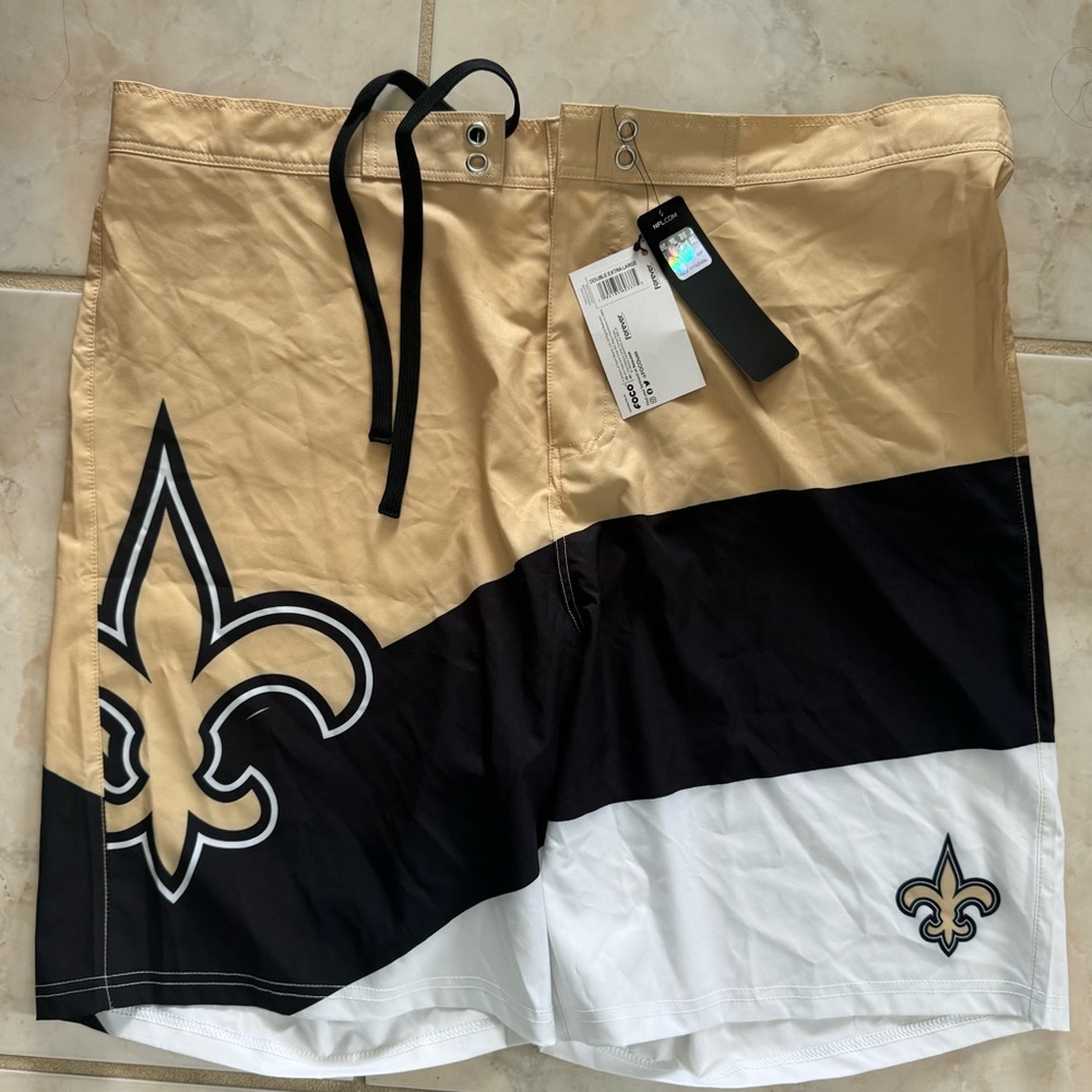 Men’s XXL Saints Bathing Suit